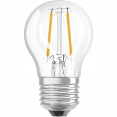 Osram Stmívatelné LED žárovka E27 P45 4,8W = 40W 470lm 4000K Neutrální bílá FILAMENT