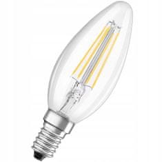 Osram Stmívatelná LED žárovka E14 B40 4W = 40W 470lm 2700K Teplá bílá FILAMENT 3-step DIM