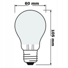 Osram LED žárovka E27 A60 7W = 60W 806lm 4000K Neutrální bílá FILAMENTT