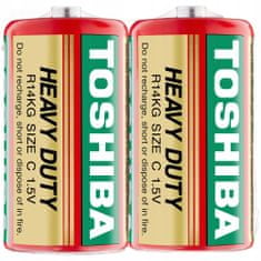 Basic 2x baterie TOSHIBA STRONG HEAVY DUTY R14 C 1,5V