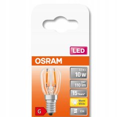 Osram LED žárovka E14 T26 2,2W = 10W 110lm 2700K Teplá bílá FILAMENT
