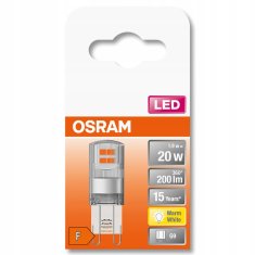 Osram LED žárovka G9 CAPSULE 1,9W = 20W 2700K Teplá bílá