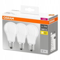 Osram 6x LED žárovka E27 A60 10W = 75W 1055lm 2700K Teplá bílá
