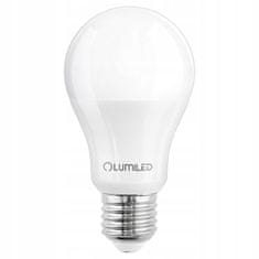 LUMILED LED žárovka E27 A60 10W = 75W 1055lm 6500K Studená bílá 260°