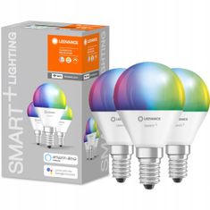 Basic 3x LED žárovka E14 5W RGB DIM SMART + WiFi LEDVANCE