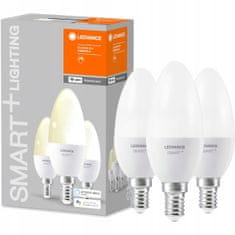 Basic 3x LED žárovka E14 5W 827 DIM SMART + WiFi LEDVANCE