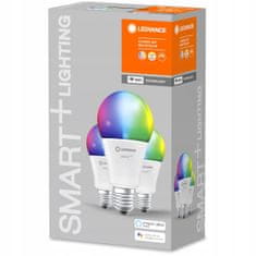 Basic 3x LED žárovka E27 14W RGB SMART + WiFi LEDVANCE