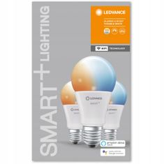 Basic 3x LED žárovka E27 9W CCT DIM SMART + WiFi LEDVANCE