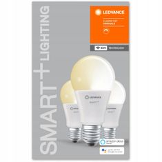Basic 3x LED žárovka E27 9,5W 2700K SMART + WiFi LEDVANCE