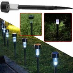 Basic 14x sloupová solární LED zahradní lampa