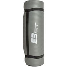 Protiskluzová fitness podložka na cvičení, 1,5cm, šedá F-932-SE