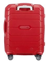 Samsonite Cestovní kufr na kolečkách, kabinová velikost Flux SPINNER 55/20 EXP Red