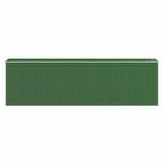 Vidaxl Zahradní kůlna zelená 192 x 689 x 223 cm pozinkovaná ocel
