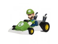 Nintendo Super Mario miniautíčka s figurkou Luigi.