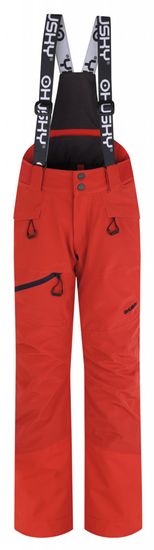 Husky Dětské lyžařské kalhoty Gilep Kids red (Velikost: 152-158)