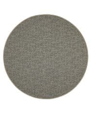 Vopi Kusový koberec Alassio šedobéžový kruh 67x67 (průměr) kruh