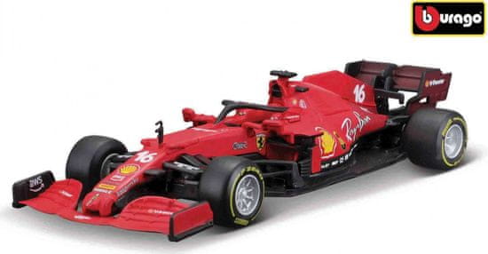 BBurago  1:43 Ferrari Racing F1 SF21 #16 (Charles Leclerc) s helmou