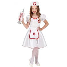 Widmann Karnevalový kostým zdravotní sestry pro dívky, 128
