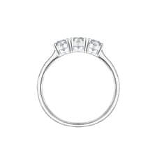 Morellato Třpytivý stříbrný prsten se zirkony Tesori SAIW1220 (Obvod 56 mm)