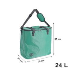 Cool Chladicí taška Termotaška Termoizolační Taška na plážový piknik 24 L Zelená