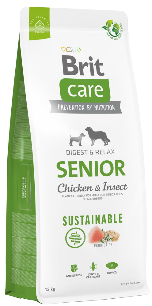 Levně Brit Care Dog Sustainable Senior, 12 kg