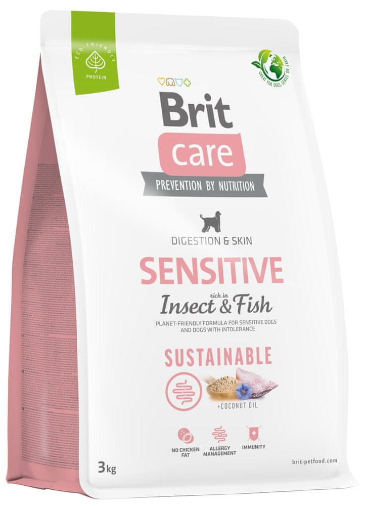 Brit Care Dog Sustainable Sensitive, 3 kg