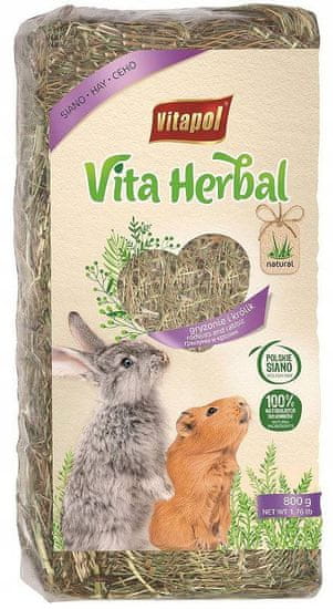Hobby Vitapol seno pro hlodavce a králíky 800 g