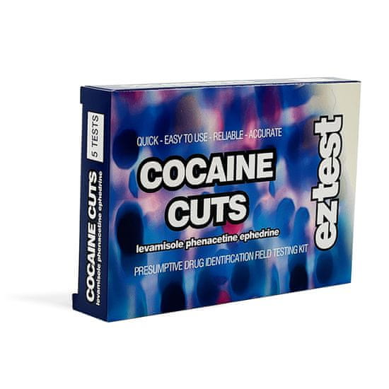 EZ Test Kits Testy na drogy - Testy na Cocaine Cuts (10ks balenie)