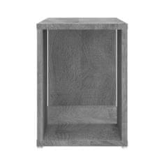 Greatstore TV skříňka šedá sonoma 60 x 24 x 32 cm kompozitní dřevo