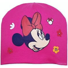 SETINO Dívčí jarní / podzimní čepice Minnie Mouse - Disney - tm. růžová