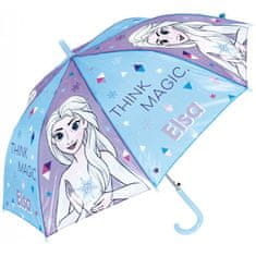 SETINO Dětský vystřelovací deštník Ledové království - Think Magic Elsa
