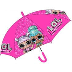 E plus M Dívčí vystřelovací deštník L.O.L. Surprise - růžový