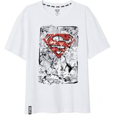 E plus M Pánské tričko Superman - bílé