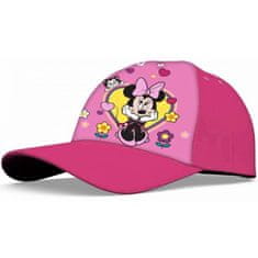 EUROSWAN Dívčí kšiltovka Minnie Mouse a srdíčka - Disney
