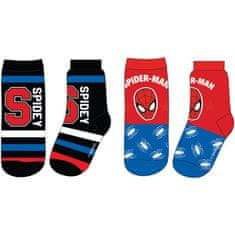 E plus M Chlapecké ponožky Spiderman - MARVEL (2 páry) EU 23 - 26