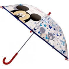 Vadobag Dětský transparentní deštník Mickey Mouse - Disney