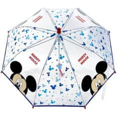 Vadobag Dětský transparentní deštník Mickey Mouse - Disney