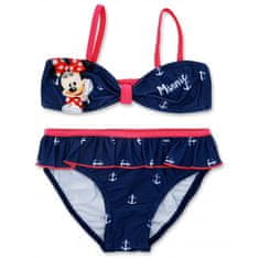 SETINO Dívčí dvoudílné plavky Minnie Mouse - modré