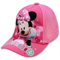 SETINO Dívčí kšiltovka Minnie Mouse - Disney - sv. růžová
