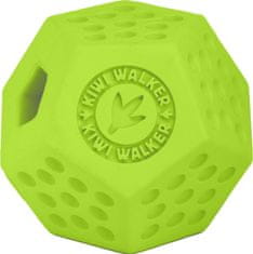 KIWI WALKER Kiwi Walker Gumová hračka DODECABALL s dírou na pamlsky, Maxi 8cm, Zelená