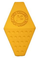 KIWI WALKER Kiwi Walker Gumová hračka OCTABALL s dírou na pamlsky, Maxi 14,5 cm, Oranžová