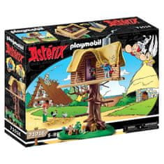 Playmobil Dům na stromě , Asterix, Trubadix a jeho žena, 96 dílků, 71016