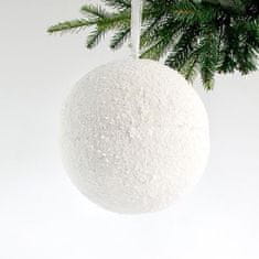 Eurolamp SA Vánoční ozdoba Sněhová koule 25 cm, 1 ks