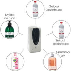 UVtech SOAP-I 1000 ml bezdotykový automatický dávkovač mýdla či dezinfekce