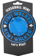 KIWI WALKER Kiwi Walker Gumová hračka ICOSABALL s dírou na pamlsky, Mini 6,5cm, Růžová
