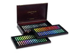 Caran´d Ache Umělecké pastely "Neopastel", 96 barev, dřevěný box, 7400.996