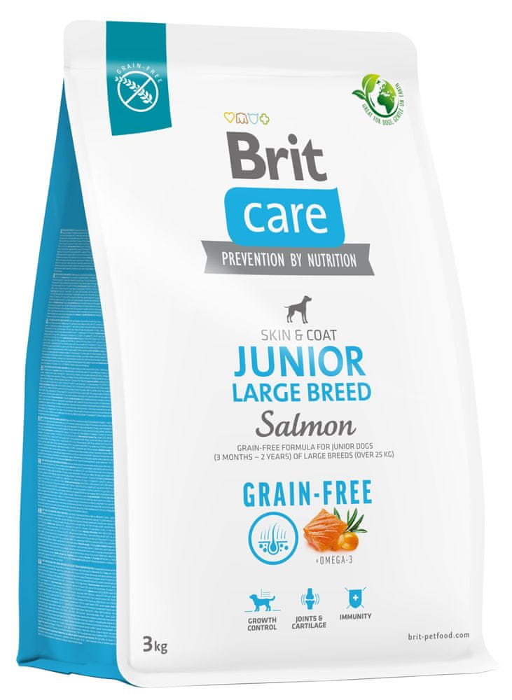 Levně Brit Care Dog Grain-free Junior Large Breed, 3 kg