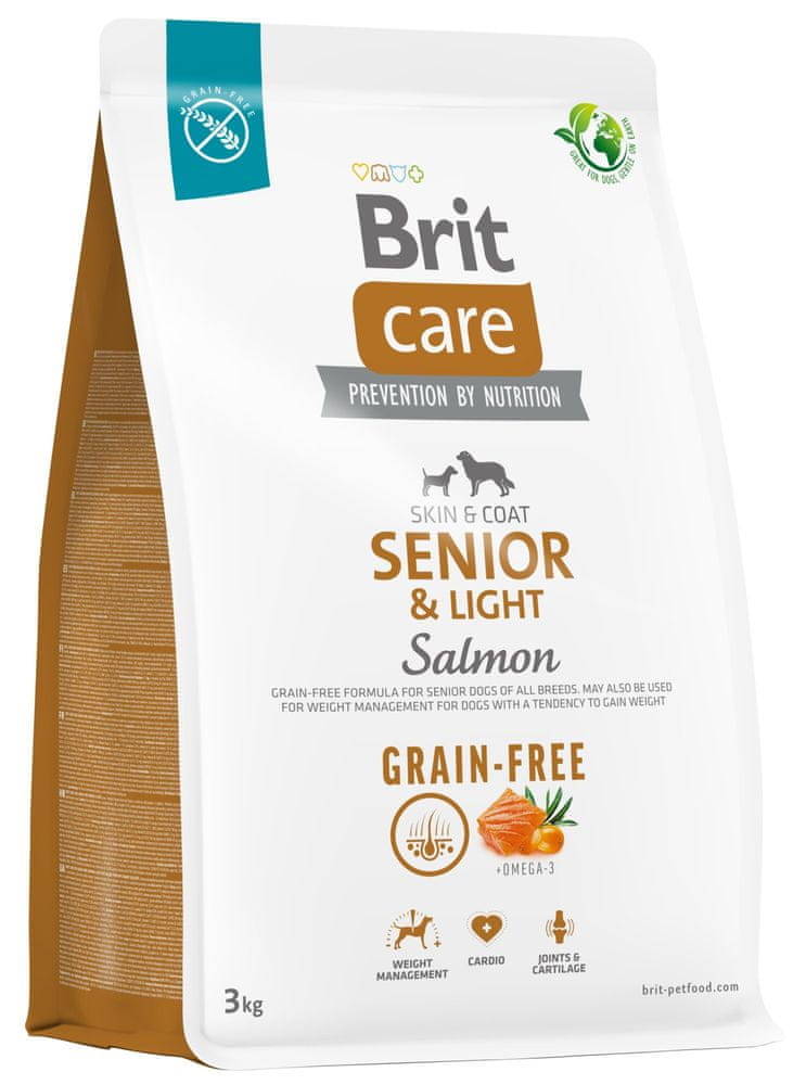 Levně Brit Care Dog Grain-free Senior & Light, 3 kg