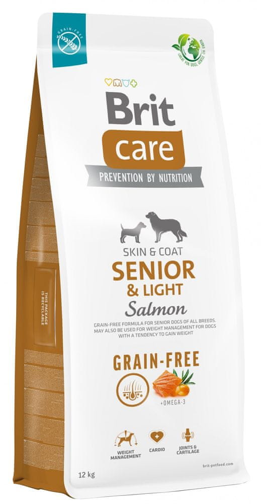 Levně Brit Care Dog Grain-free Senior & Light, 12 kg