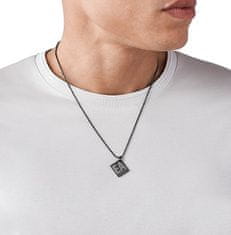 Emporio Armani Pánský ocelový náhrdelník s přívěskem EGS2754060
